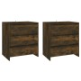 Aparador de 3 piezas madera manufacturada color roble ahumado von , Sideboards - Ref: Foro24-3098070, Preis: 243,15 €, Rabatt...