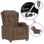 Sillón reclinable eléctrico de tela marrón by , Armchairs - Ref: Foro24-3098781, Price: 256,35 €, Discount: %
