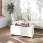 Mesa de centro madera contrachapada blanco 90x50x41,5 cm de vidaXL, Mesas de centro - Ref: Foro24-809818, Precio: 51,84 €, De...