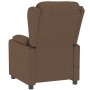 Sillón reclinable eléctrico de tela marrón by , Armchairs - Ref: Foro24-3098781, Price: 256,35 €, Discount: %