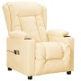 Sillón de masaje eléctrico cuero sintético crema | Foro24.es | Tu tienda online para hogar, jardín y más Foro24.es