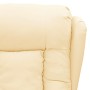 Sillón de masaje eléctrico cuero sintético crema | Foro24.es | Tu tienda online para hogar, jardín y más Foro24.es