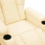 Sillón de masaje eléctrico cuero sintético crema | Foro24.es | Tu tienda online para hogar, jardín y más Foro24.es