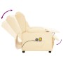 Sillón de masaje eléctrico cuero sintético crema | Foro24.es | Tu tienda online para hogar, jardín y más Foro24.es