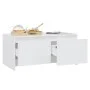 Couchtisch aus weißem Sperrholz, 90 x 50 x 41,5 cm von vidaXL, Couchtisch - Ref: Foro24-809818, Preis: 51,93 €, Rabatt: %