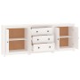 Aparador de madera maciza de pino blanco 210x35x80 cm von , Sideboards - Ref: Foro24-3114070, Preis: 317,54 €, Rabatt: %