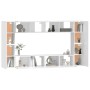 Set de muebles para TV 8 piezas madera contrachapada blanco von , TV-Möbel - Ref: Foro24-3114286, Preis: 335,92 €, Rabatt: %