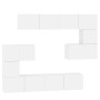 Mueble de pared para TV madera contrachapada blanco von , TV-Möbel - Ref: Foro24-3114582, Preis: 316,40 €, Rabatt: %