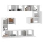 Mueble de pared para TV madera contrachapada blanco von , TV-Möbel - Ref: Foro24-3114582, Preis: 316,40 €, Rabatt: %