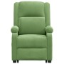 Sillón de masaje elevable terciopelo verde claro | Foro24.es | Tu tienda online para hogar, jardín y más Foro24.es