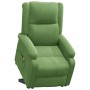 Sillón de masaje elevable terciopelo verde claro | Foro24.es | Tu tienda online para hogar, jardín y más Foro24.es