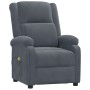 Sillón de masaje eléctrico terciopelo gris oscuro von , Elektrische Massagesessel - Ref: Foro24-3098405, Preis: 264,01 €, Rab...