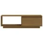 TV-Schrank aus massivem Kiefernholz in Honigbraun, 110 x 30 x 33,5 cm von vidaXL, TV-Möbel - Ref: Foro24-809891, Preis: 56,41...
