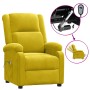 Sillón de masaje eléctrico terciopelo amarillo | Foro24.es | Tu tienda online para hogar, jardín y más Foro24.es
