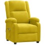 Sillón de masaje eléctrico terciopelo amarillo | Foro24.es | Tu tienda online para hogar, jardín y más Foro24.es