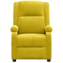 Sillón de masaje eléctrico terciopelo amarillo | Foro24.es | Tu tienda online para hogar, jardín y más Foro24.es
