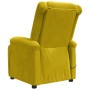 Sillón de masaje eléctrico terciopelo amarillo | Foro24.es | Tu tienda online para hogar, jardín y más Foro24.es