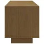 TV-Schrank aus massivem Kiefernholz in Honigbraun, 110 x 30 x 33,5 cm von vidaXL, TV-Möbel - Ref: Foro24-809891, Preis: 56,41...
