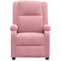 Sillón reclinable eléctrico de terciopelo rosa by , Armchairs - Ref: Foro24-3098397, Price: 218,14 €, Discount: %
