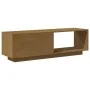 TV-Schrank aus massivem Kiefernholz in Honigbraun, 110 x 30 x 33,5 cm von vidaXL, TV-Möbel - Ref: Foro24-809891, Preis: 56,41...
