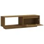 TV-Schrank aus massivem Kiefernholz in Honigbraun, 110 x 30 x 33,5 cm von vidaXL, TV-Möbel - Ref: Foro24-809891, Preis: 56,41...