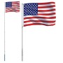 Mástil y bandera de Estados Unidos aluminio 5,55 m von , Fahnen und Windsäcke - Ref: Foro24-3147141, Preis: 53,55 €, Rabatt: ...