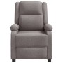 Sillón orejero de masaje de tela gris taupé | Foro24.es | Tu tienda online para hogar, jardín y más Foro24.es