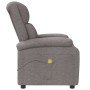 Sillón orejero de masaje de tela gris taupé | Foro24.es | Tu tienda online para hogar, jardín y más Foro24.es