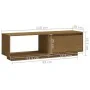 TV-Schrank aus massivem Kiefernholz in Honigbraun, 110 x 30 x 33,5 cm von vidaXL, TV-Möbel - Ref: Foro24-809891, Preis: 56,41...
