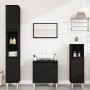 Juego de muebles de baño 3 pzas madera contrachapada negro by , Bathroom furniture - Ref: Foro24-3185582, Price: 182,71 €, Di...