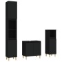 Juego de muebles de baño 3 pzas madera contrachapada negro by , Bathroom furniture - Ref: Foro24-3185582, Price: 182,71 €, Di...