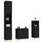 Juego de muebles de baño 3 pzas madera contrachapada negro by , Bathroom furniture - Ref: Foro24-3185582, Price: 182,71 €, Di...
