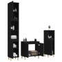 Juego de muebles de baño 3 pzas madera contrachapada negro by , Bathroom furniture - Ref: Foro24-3185582, Price: 182,71 €, Di...