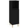 Juego de muebles de baño 3 pzas madera contrachapada negro by , Bathroom furniture - Ref: Foro24-3185582, Price: 182,71 €, Di...
