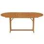 Mesa de jardín madera maciza de eucalipto 200x100x75 cm de vidaXL, Mesas de jardín - Ref: Foro24-316072, Precio: 253,19 €, De...
