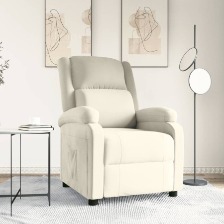 Sillón reclinable terciopelo blanco crema von , Sessel - Ref: Foro24-342408, Preis: 184,27 €, Rabatt: %