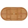 Garden table solid eucalyptus wood 200x100x75 cm by vidaXL, Garden tables - Ref: Foro24-316072, Price: 253,19 €, Discount: %