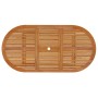 Mesa de jardín madera maciza de eucalipto 200x100x75 cm de vidaXL, Mesas de jardín - Ref: Foro24-316072, Precio: 256,35 €