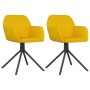 Sillas de comedor giratorias 2 uds terciopelo amarillo von , Essstühle - Ref: Foro24-344747, Preis: 142,91 €, Rabatt: %