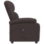 Sillón reclinable eléctrico tela marrón oscuro von , Sessel - Ref: Foro24-3098357, Preis: 284,57 €, Rabatt: -5%%