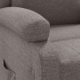 Sillón reclinable eléctrico tela gris taupé von , Sessel - Ref: Foro24-3098360, Preis: 258,18 €, Rabatt: -5%%