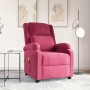 Sillón de masaje de terciopelo rojo tinto by , Electric massage chairs - Ref: Foro24-342415, Price: 221,94 €, Discount: %