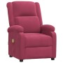 Sillón de masaje de terciopelo rojo tinto by , Electric massage chairs - Ref: Foro24-342415, Price: 221,94 €, Discount: %