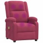 Sillón de masaje de terciopelo rojo tinto by , Electric massage chairs - Ref: Foro24-342415, Price: 221,94 €, Discount: %