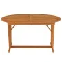 Garden table solid eucalyptus wood 200x100x75 cm by vidaXL, Garden tables - Ref: Foro24-316072, Price: 253,19 €, Discount: %