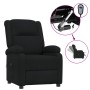 Sillón reclinable eléctrico de tela negro by , Armchairs - Ref: Foro24-3098355, Price: 258,27 €, Discount: %