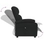 Sillón reclinable eléctrico de tela negro by , Armchairs - Ref: Foro24-3098355, Price: 258,27 €, Discount: %