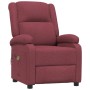 Sillón de masaje eléctrico tela rojo tinto von , Elektrische Massagesessel - Ref: Foro24-3098362, Preis: 276,33 €, Rabatt: -5%%