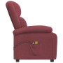 Sillón de masaje eléctrico tela rojo tinto von , Elektrische Massagesessel - Ref: Foro24-3098362, Preis: 276,33 €, Rabatt: -5%%