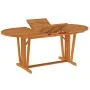 Garden table solid eucalyptus wood 200x100x75 cm by vidaXL, Garden tables - Ref: Foro24-316072, Price: 253,19 €, Discount: %